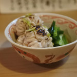 喜幸 - くもこ酢
       白子炙った酢の物