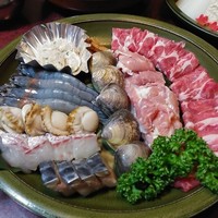 鯛よし百番 - 寄せ鍋セットの蛋白質系