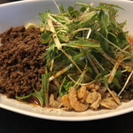 四川担担麺 阿吽 - つゆ無し担担麺(辛さ4・痺れ5) 850円