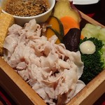 いちにぃさん - 黒豚の野菜蒸しセット
