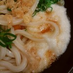 うどん 丸香 - 山芋も粘り美味！