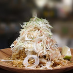 やきそば じろ - なんだかネギたっぷりの焼きそば(笑)名前忘れました(笑)