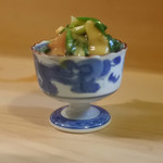 喜幸 - てっぱい 芥子酢味噌和えのこと