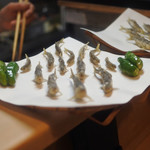 喜幸 - 泳いでるみたいに綺麗に並べはる♡