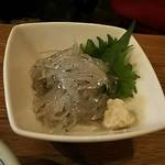 立ち拠り酒場 榮 - 2018.11.10 【生しらす】