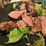 立ち拠り酒場 榮 - 2018.11.10  【仔羊肉 (ラム) のシャシュリーク】 980円