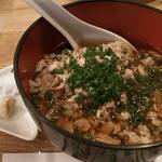 立ち拠り酒場 榮 - 2018.11.10  【藤枝 鰹飯】 500円