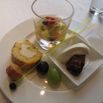 リストランテKubotsu - ビュッフェ デザート一皿目