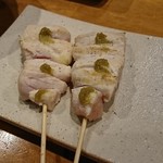 炭火焼鳥 きずな - ささみゆず胡椒