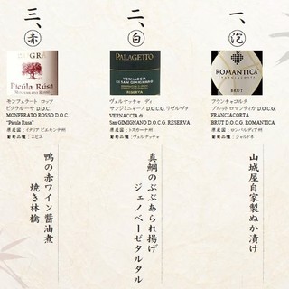 “Wine Pairing”，您可以轻松享用葡萄酒和小吃