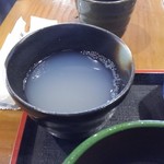 九拾九坊 - 濃厚な蕎麦湯