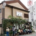 うなぎ割烹山田 - 開店前から長蛇の列！