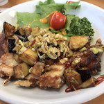 餃子の王将 - 黒酢油淋鶏¥584+税