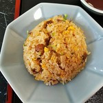 中華料理　龍栄 - 半チャーハン（￥４５０）