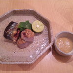 吉岡 - 秋刀魚の肝ソース