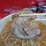 ラーメン二郎 - 豚増ししてたらギブだったね！