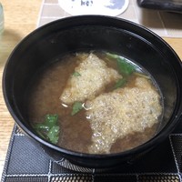 潮り - セットの味噌汁