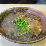 あそこ食堂 - 肉うどんアップ