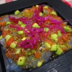 ビストロ アオキ - マトウダイのカルパッチョ