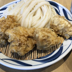 与喜饂飩 - かしわ天ざるうどん♪