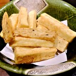 うまい寿司と魚料理 魚王KUNI - 山芋の唐揚げ