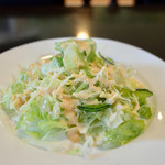 インターナショナルビレッジ - ビリヤニに付くサラダ