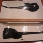 炭匠きしもと - 取り皿もオサレ