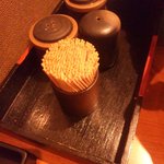 炭匠きしもと - 卓上の薬味とか。