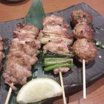 炭匠きしもと - ぼん尻・ネギマ・つくね