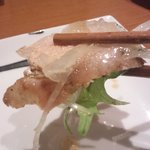 炭匠きしもと - イベリコ豚の炭火焼 アップ