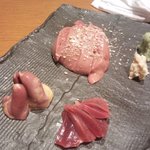 炭匠きしもと - キモ・ハツ・ズリ