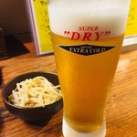 居酒屋きらくや - EXTRA COLD
            1杯目 480円  2杯目 380円  3杯目 280円