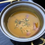 〇ランチのカボチャのスープ