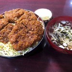 よしのや食堂 - ソースかつ丼（ひれ）