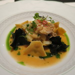 ラ ソスタ - 30年11月　魚介のファゴッティーニ