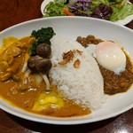 天馬 - 【2018/11】バターチキン&キーマカレー