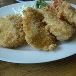 Miharashitei - 魚フライのアップ