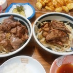 ヤオヨシ - 和牛VSヤオヨシの豚レバー