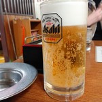 北京飯店 - ドリンク写真:2018年11月　生ビール