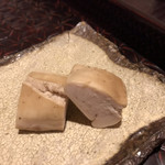 季より - シャケの白子の燻製