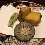 季より - 種子島の安納芋の天ぷら