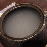 季より - 蕎麦湯