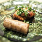 虎白 - 焼きすっぽん　牛蒡