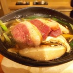 御料理 古川 - 京鴨と九条葱の鍋