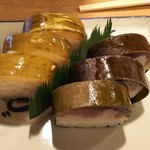 鯖・鯛寿司盛合わせ