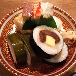 京寿司盛合　見た目より、多い。わりと、お腹いっぱい