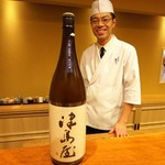 御料理 古川 - 店主古川さん(了承済)