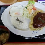 ラーメンたけ味 - たけ味ランチ(850円)です。