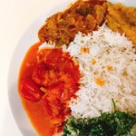 アハサ食堂 - スリランカカレープレート  アップ