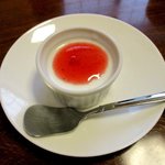 お座敷ダイニングカフェ 醍醐 - デザート(パンナコッタ)！